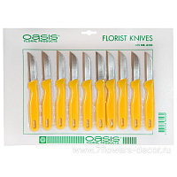 Нож флористический "Florist Knife", лезвие 6 см, набор (10 шт), Oasis - фото 1