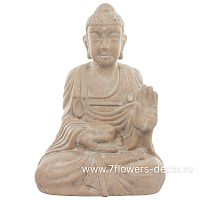 Фигура Nobilis Marco "Plain terra Buddha", 36х36хH50,5 см - фото 1