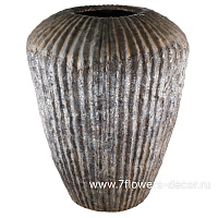 Кашпо Nobilis Marco "S-copper Vase" (керамика), D55xH70 см - фото 1