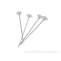 Булавки "Diamond Pins", D0,53хH8 см, набор (100 шт) - фото 1